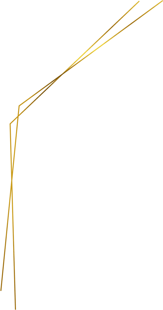gold lines